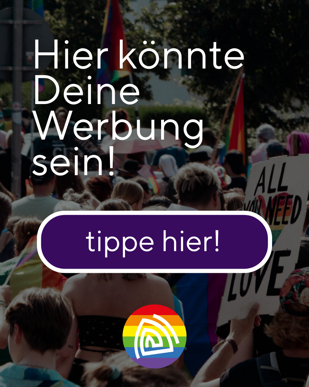 Hier könnte deine Werbung sein! (40 x 5 cm)